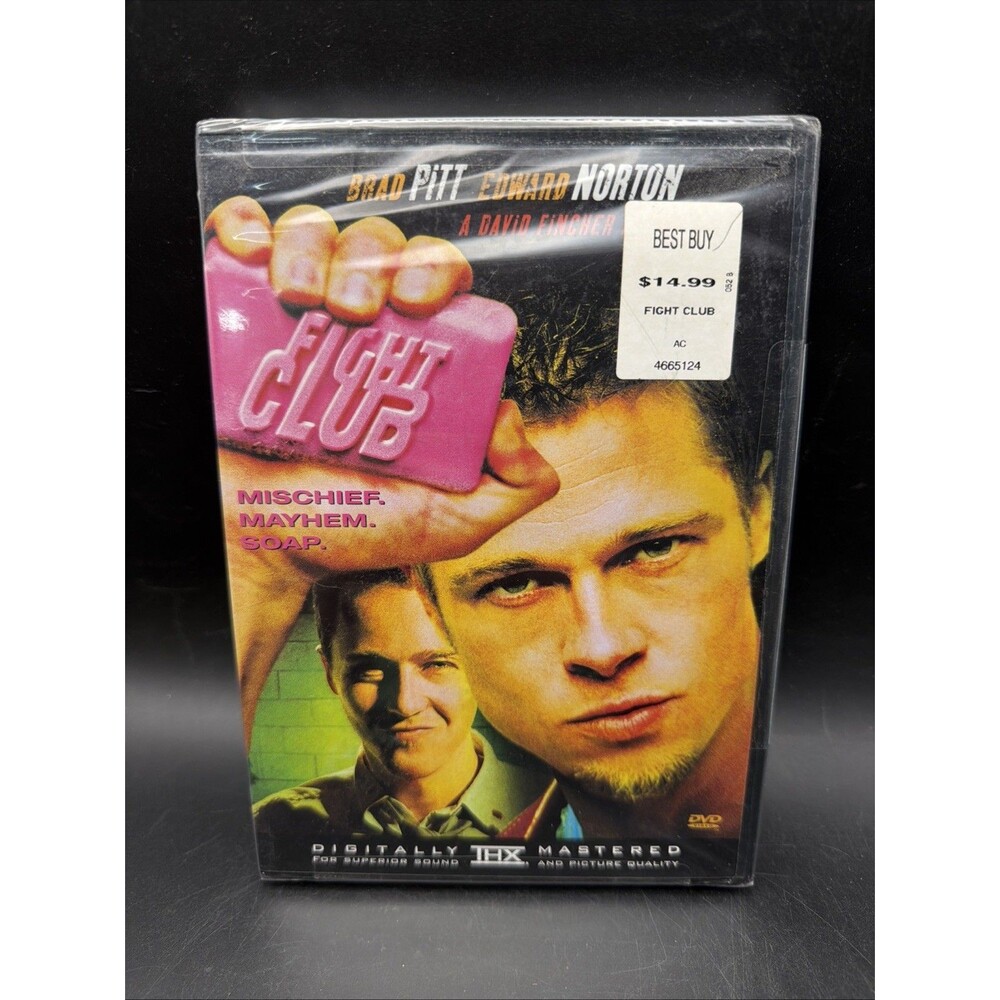 Fight Club DVD Brand New Sealed Brad Pitt Edward